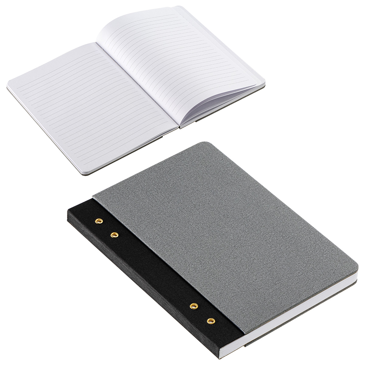 Picture of Executive FSC® Journal with Textured Grommet Spine