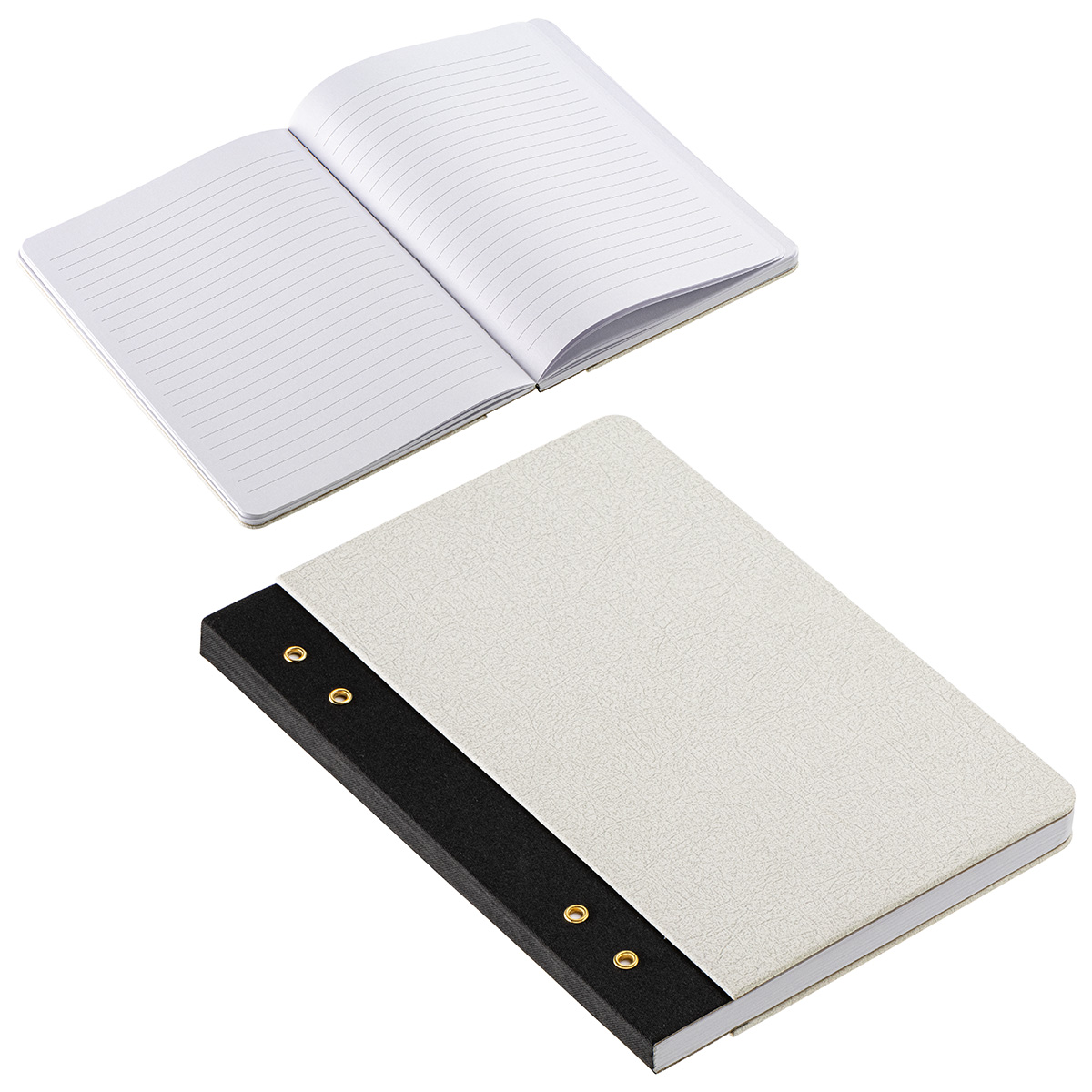 Picture of Executive FSC® Journal with Textured Grommet Spine