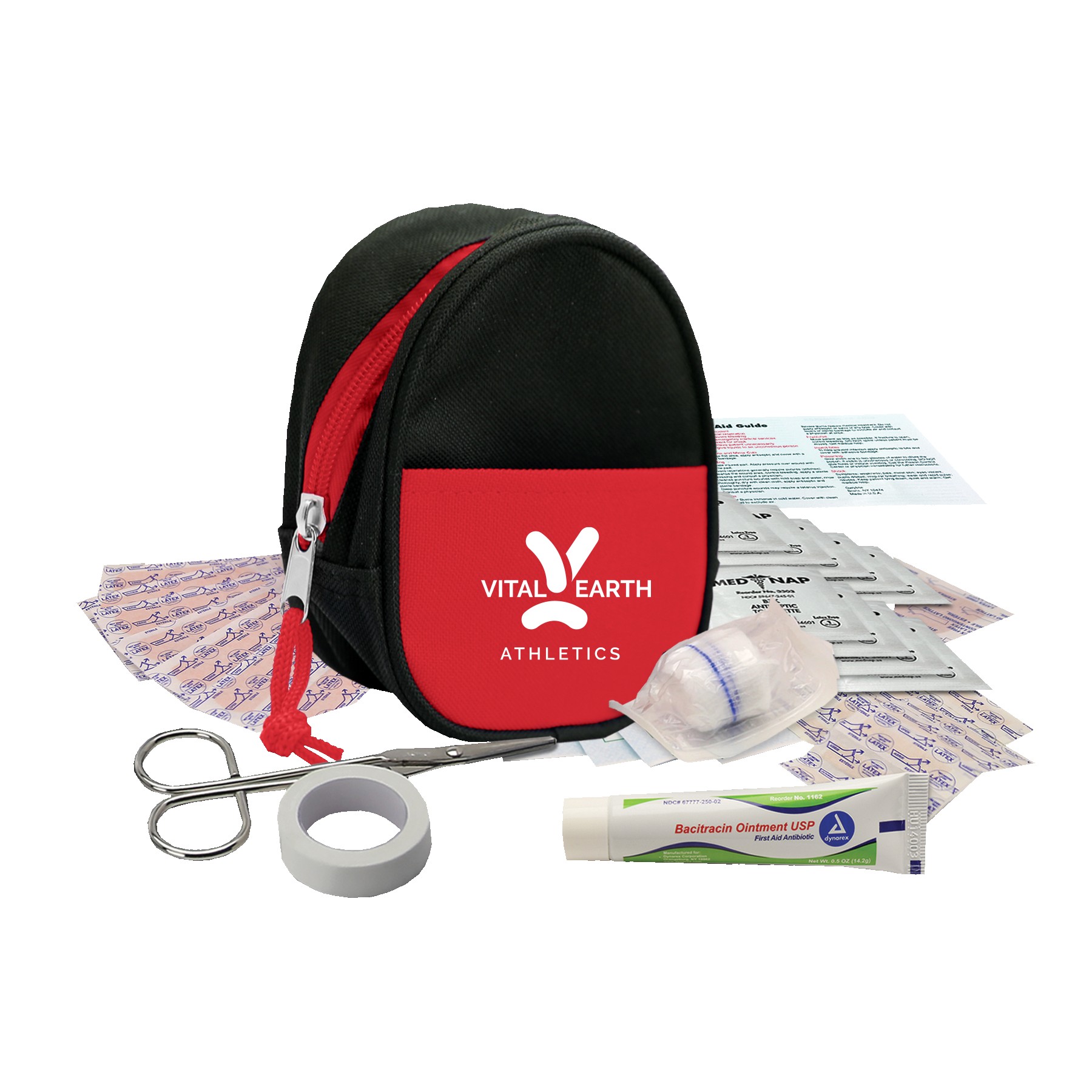 Picture of Garyline® Oval Zip Pouch First Aid Kit - 44 Piece Kit