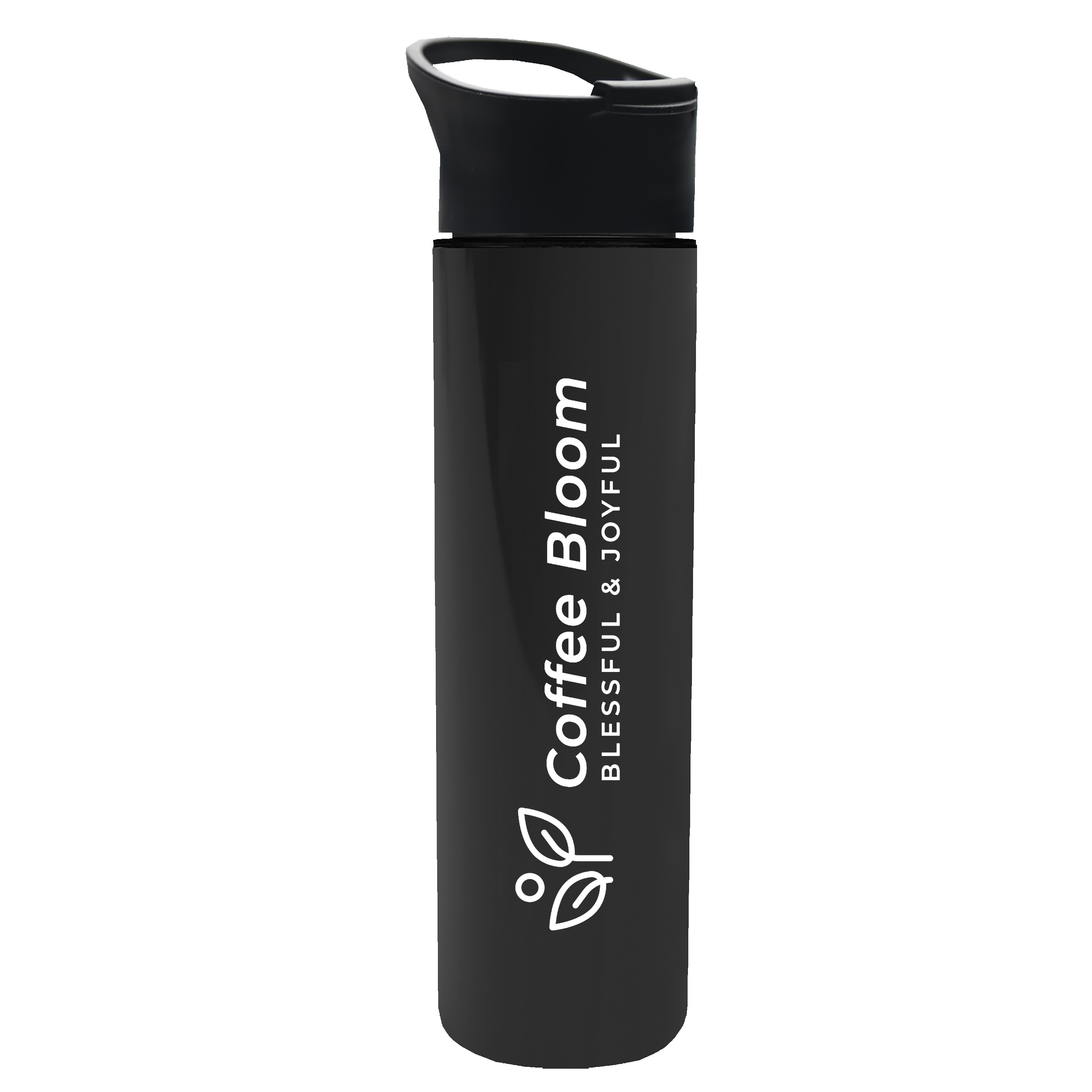 Picture of Garyline® Slim Double-Wall Insulated Bottle with Pop-Up Lid - 16 oz.