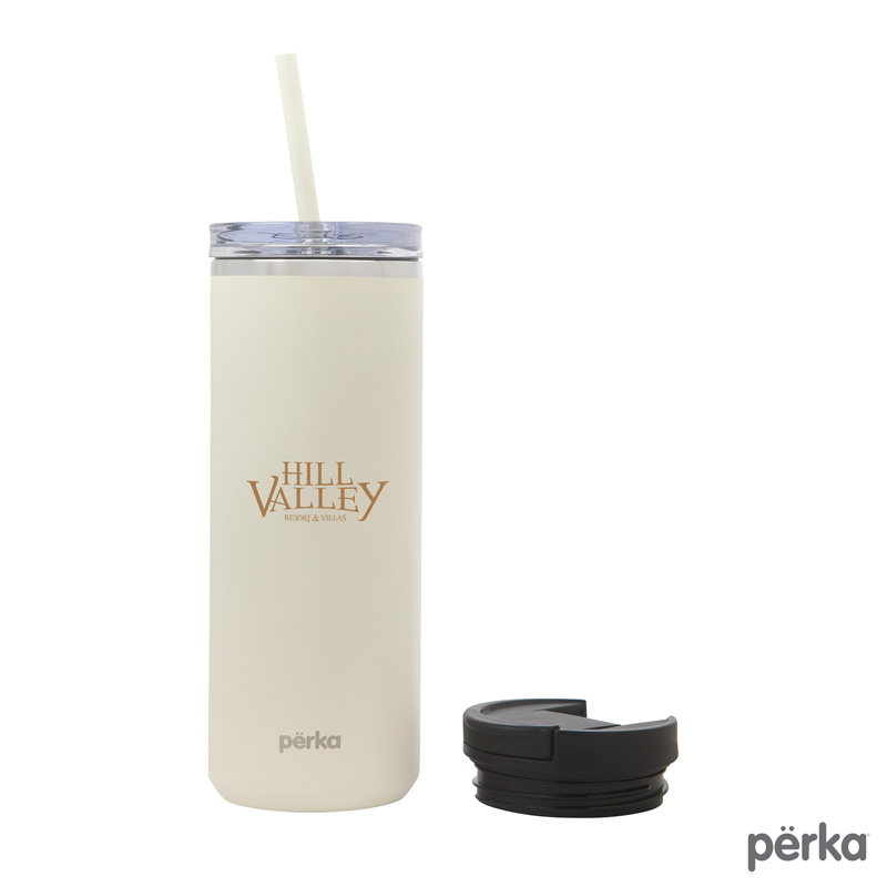 Picture of Perka Trent 18 oz. Double Wall, Stainless Steel Hot/Cold Tumbler