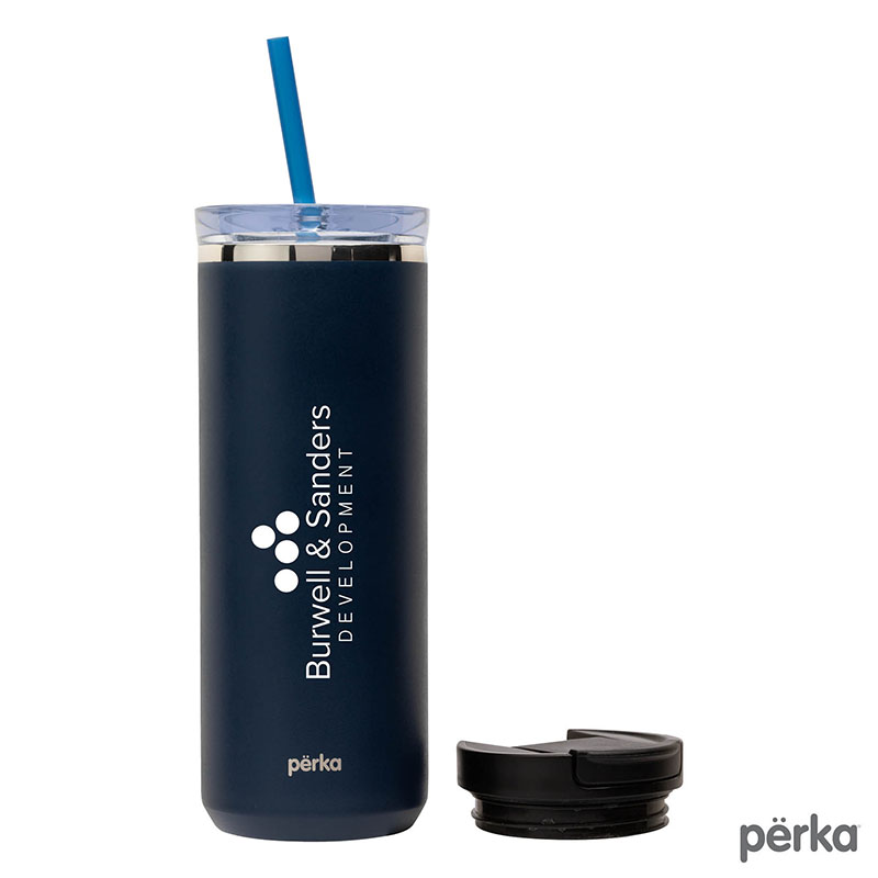 Picture of Perka Trent 18 oz. Double Wall, Stainless Steel Hot/Cold Tumbler