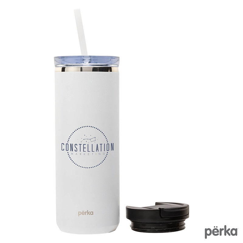 Picture of Perka Trent 18 oz. Double Wall, Stainless Steel Hot/Cold Tumbler