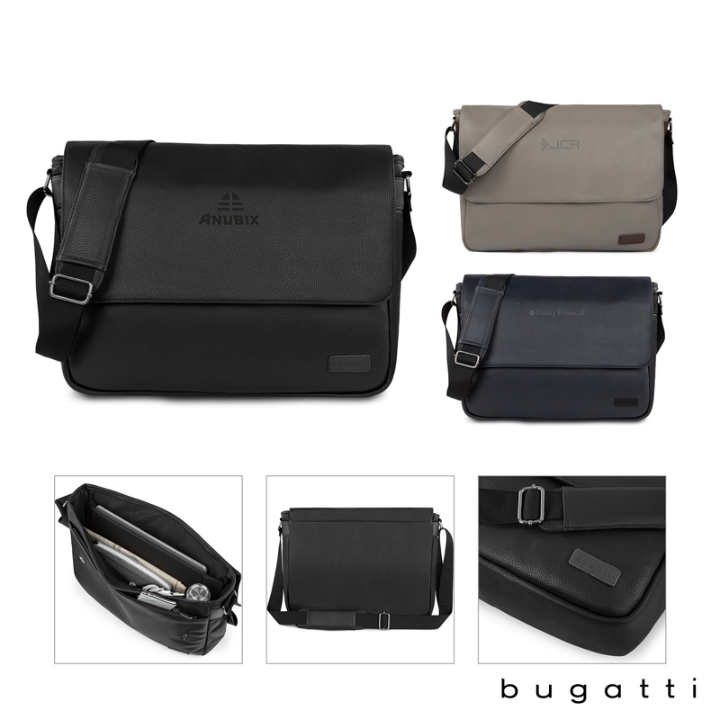 Picture of Bugatti Contrast Collection Messenger Bag