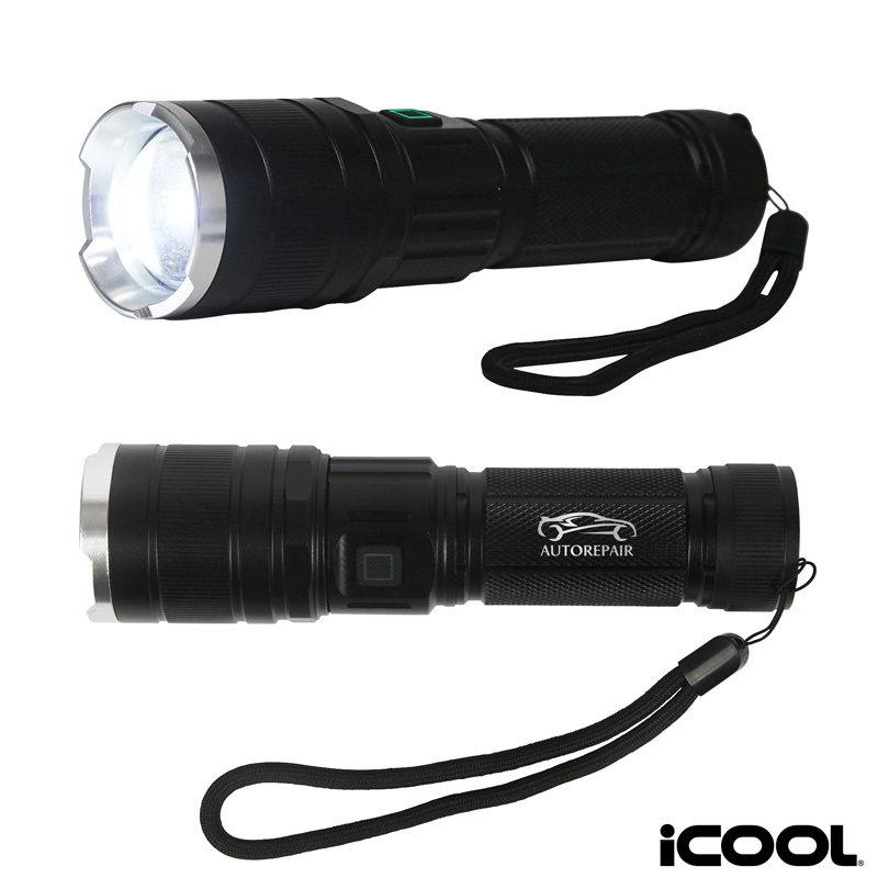 Picture of iCOOL Telluride Rechargeable 480-Lumen Aluminum Tactical Flashlight