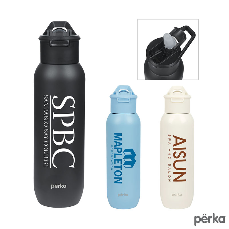 Picture of Perka Bryton 20 oz. Double Wall Stainless Steel Water Bottle