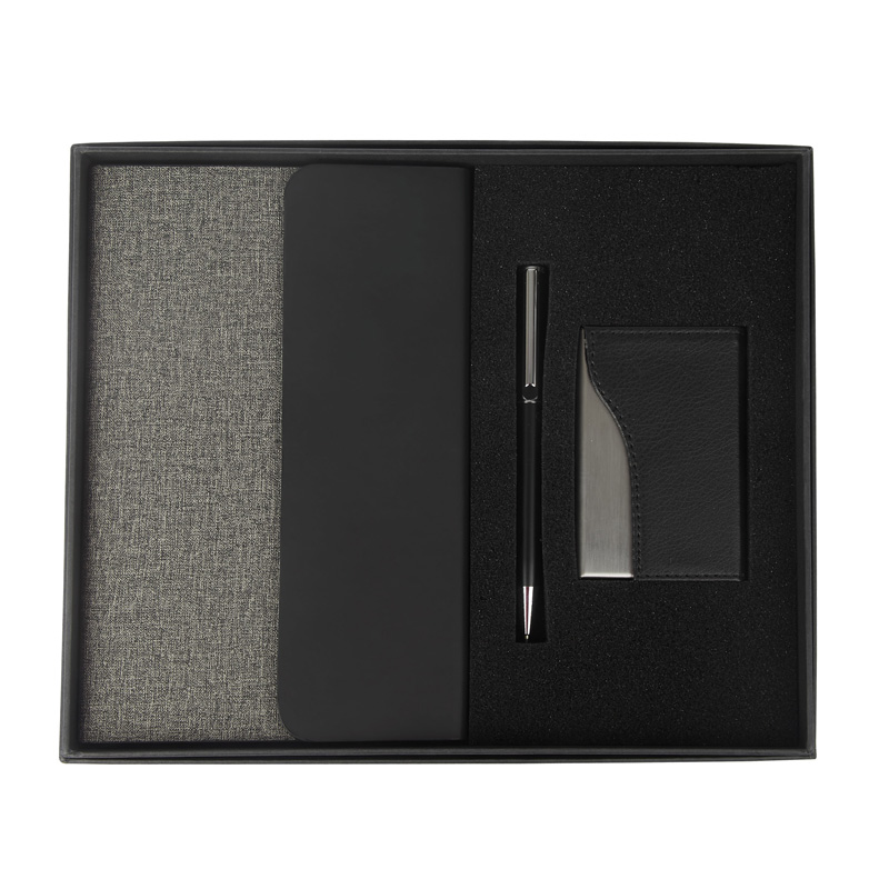 Picture of Regal Journal, Pen & Card Case Gift Set