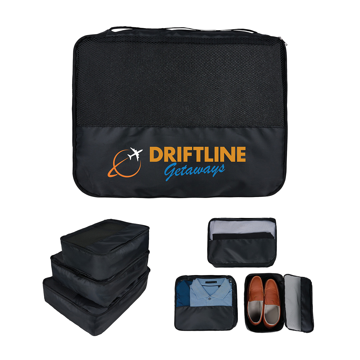 Picture of Flynn Recycled (RPET) 3-Piece Packing Cube Set