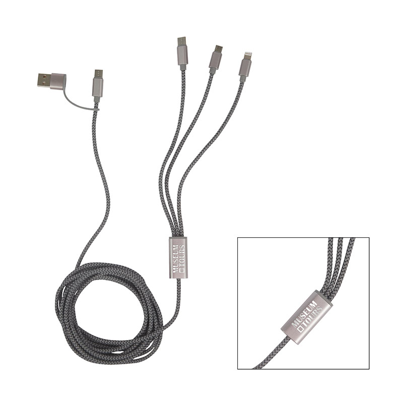 Picture of Virgo 9' RPET 5-in-1 Charging Cable