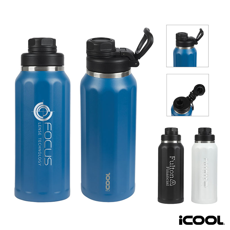 Picture of iCOOL Sedona 32 oz. Double Wall Stainless Steel Water Bottle