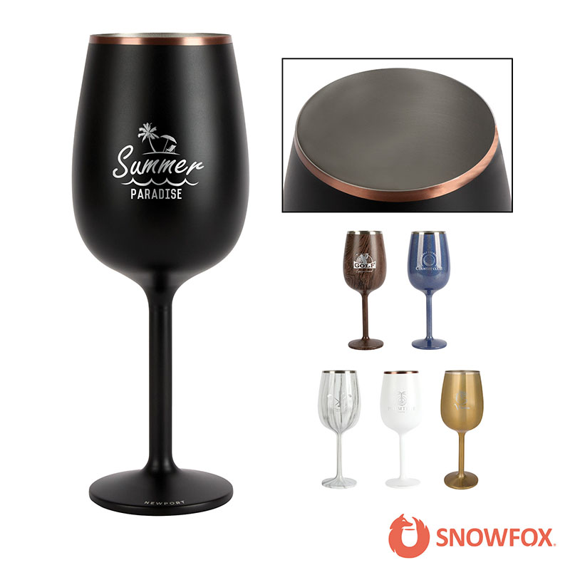 Picture of Snowfox 12 oz. Insulated Stemmed Wine Glass
