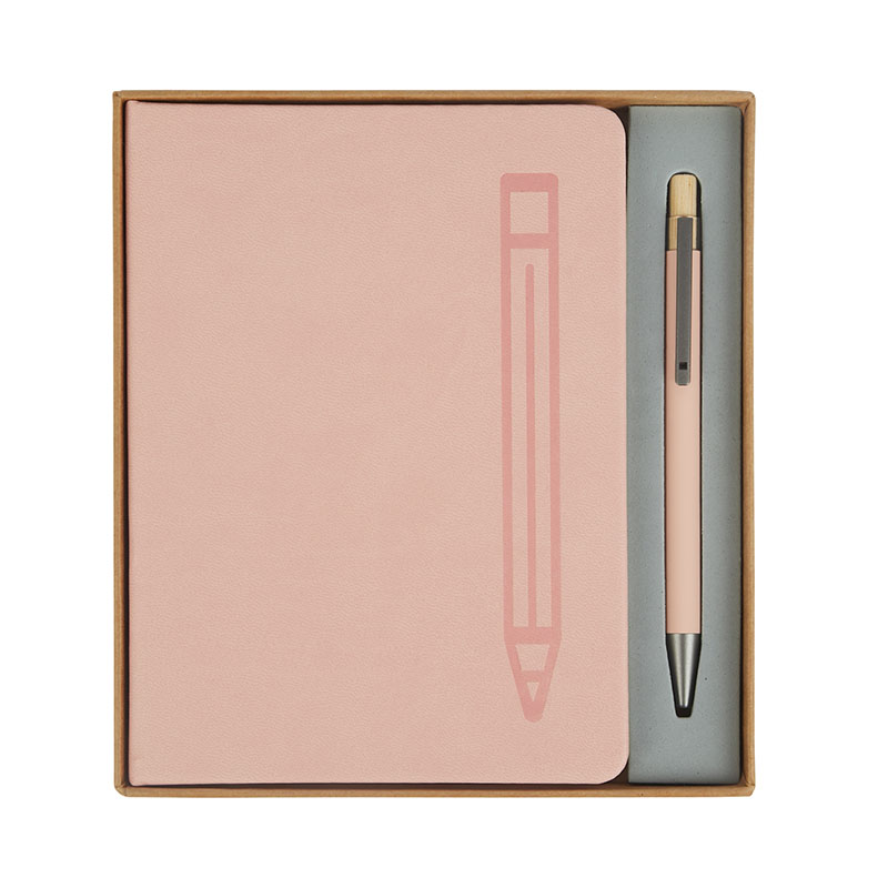 Picture of Manhattan II Gift Set w/ Magnetic Journal & Recycled Pen