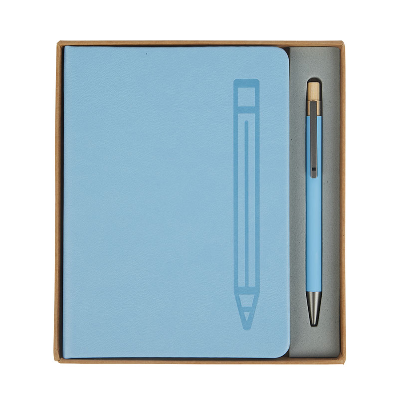 Picture of Manhattan II Gift Set w/ Magnetic Journal & Recycled Pen