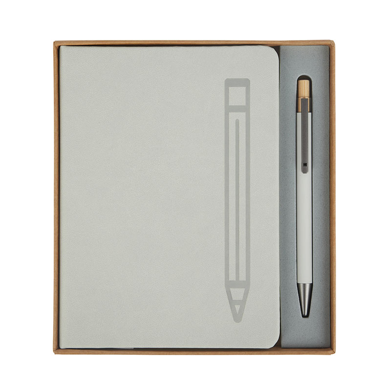 Picture of Manhattan II Gift Set w/ Magnetic Journal & Recycled Pen