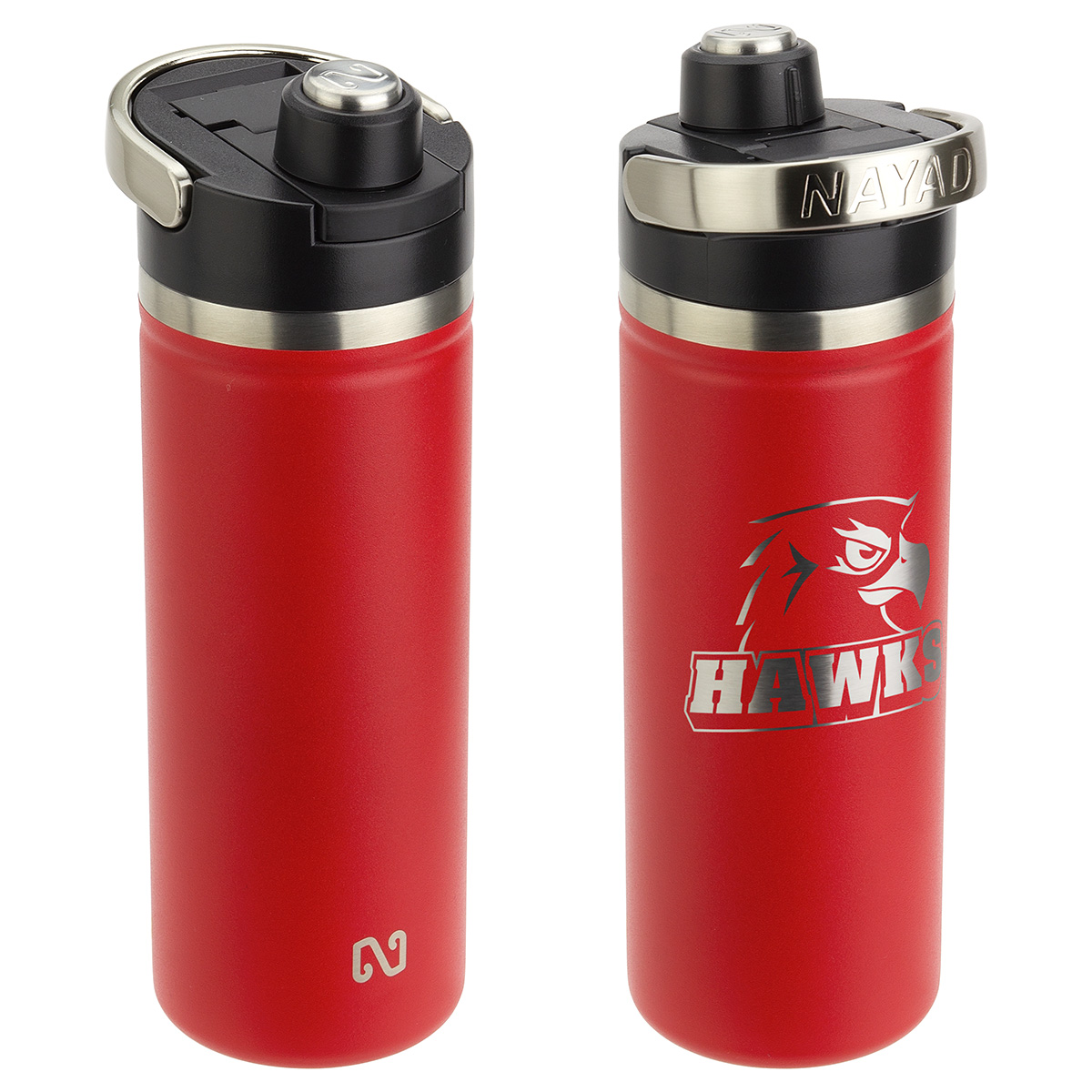 Picture of NAYAD® Traveler 18 oz Stainless Double-wall Bottle with Twist-Top Spout