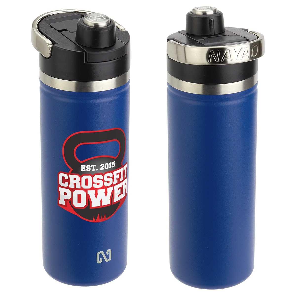Picture of NAYAD® Traveler 18 oz Stainless Double-wall Bottle with Twist-Top Spout
