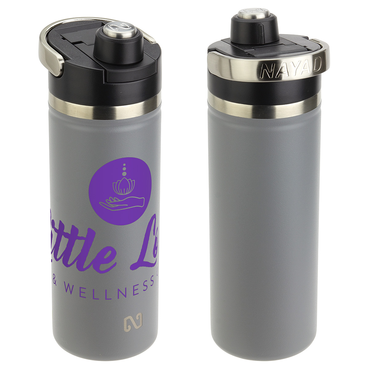 Picture of NAYAD® Traveler 18 oz Stainless Double-wall Bottle with Twist-Top Spout