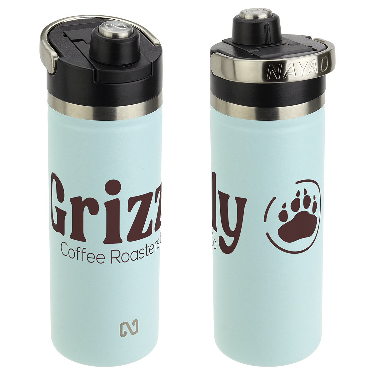 Picture of NAYAD® Traveler 18 oz Stainless Double-wall Bottle with Twist-Top Spout