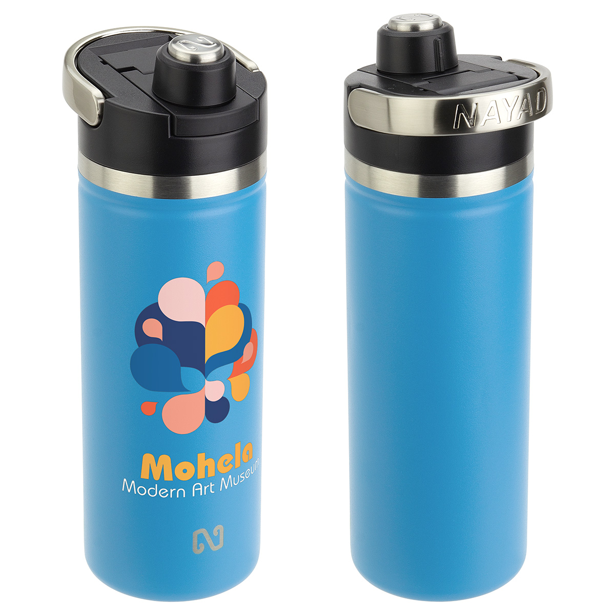 Picture of NAYAD® Traveler 18 oz Stainless Double-wall Bottle with Twist-Top Spout