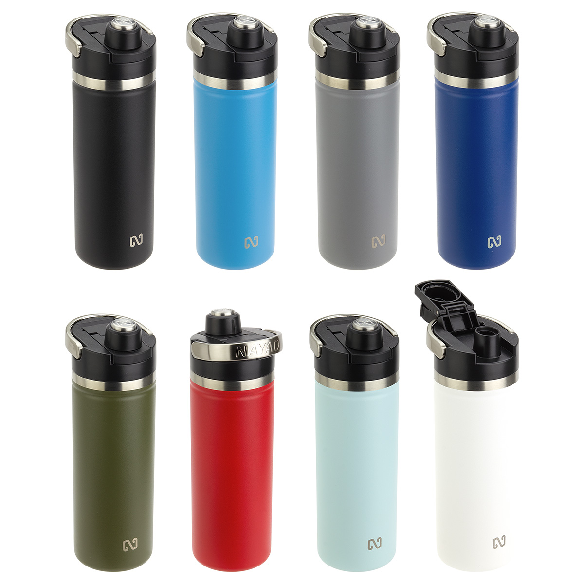Picture of NAYAD® Traveler 18 oz Stainless Double-wall Bottle with Twist-Top Spout