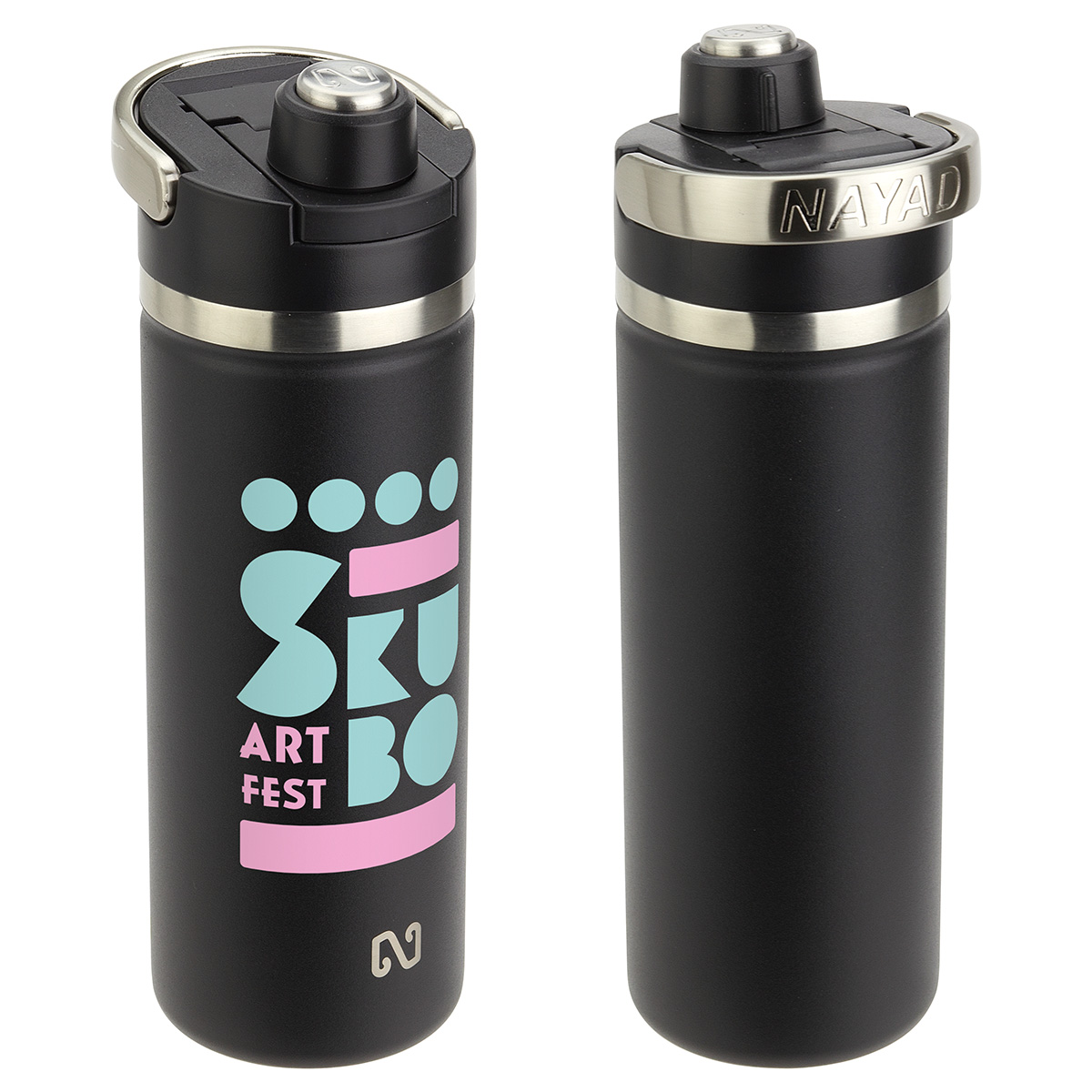 Picture of NAYAD® Traveler 18 oz Stainless Double-wall Bottle with Twist-Top Spout