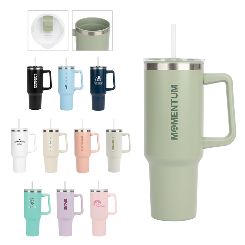 Picture of Izzy 40 oz. Steel/PP Liner Travel Mug