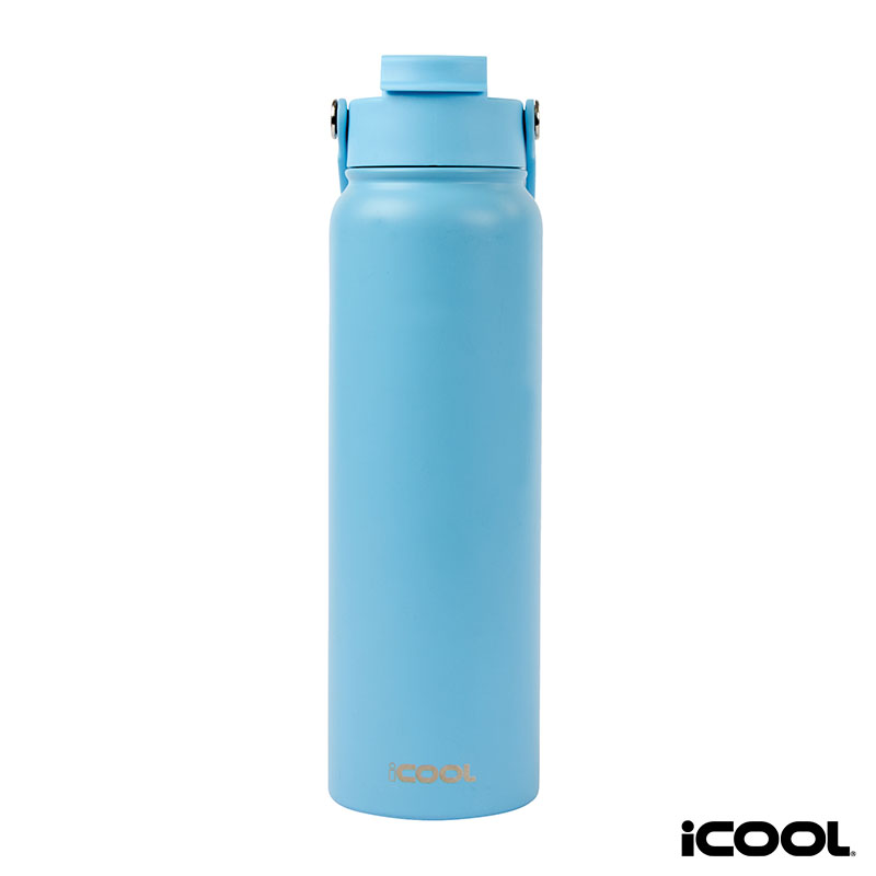 Picture of iCOOL Glenwood 35 oz. Double Wall, Recycled Stainless Steel Water Bottle