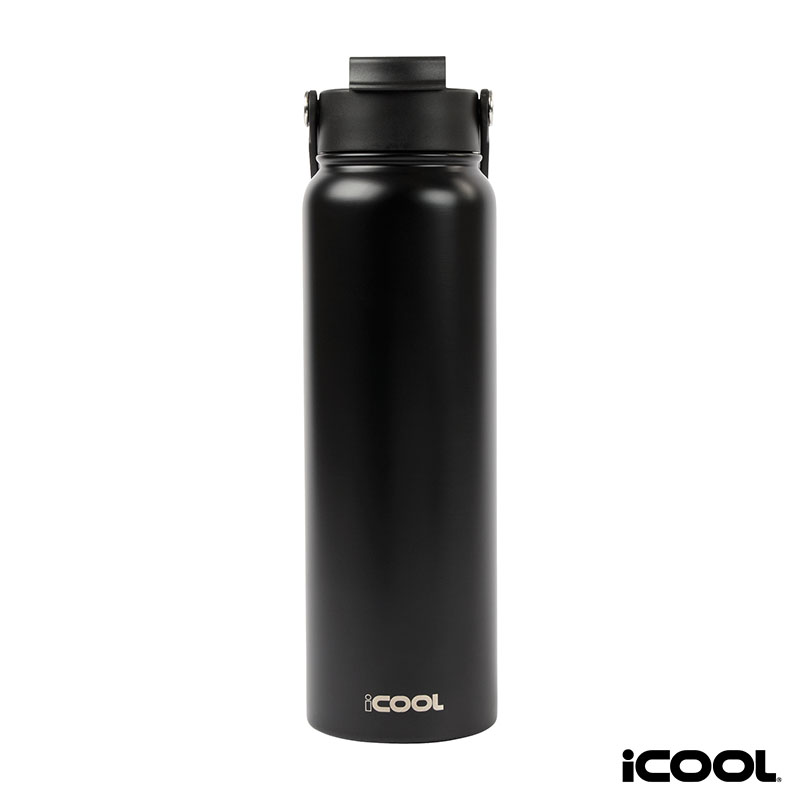 Picture of iCOOL Glenwood 35 oz. Double Wall, Recycled Stainless Steel Water Bottle