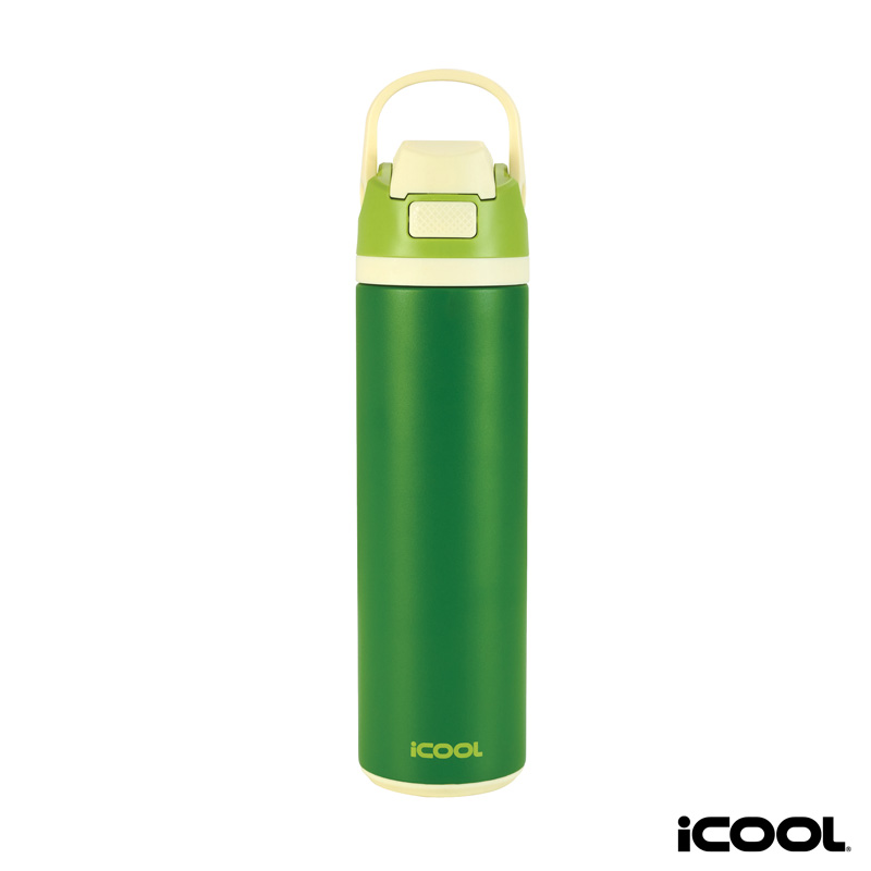 Picture of iCOOL Manitou 24 oz. Double Wall, Recycled Stainless Steel Water Bottle