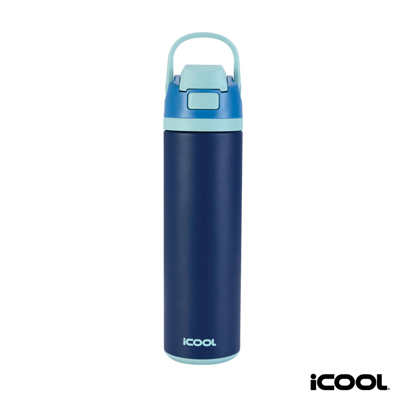 Picture of iCOOL Manitou 24 oz. Double Wall, Recycled Stainless Steel Water Bottle
