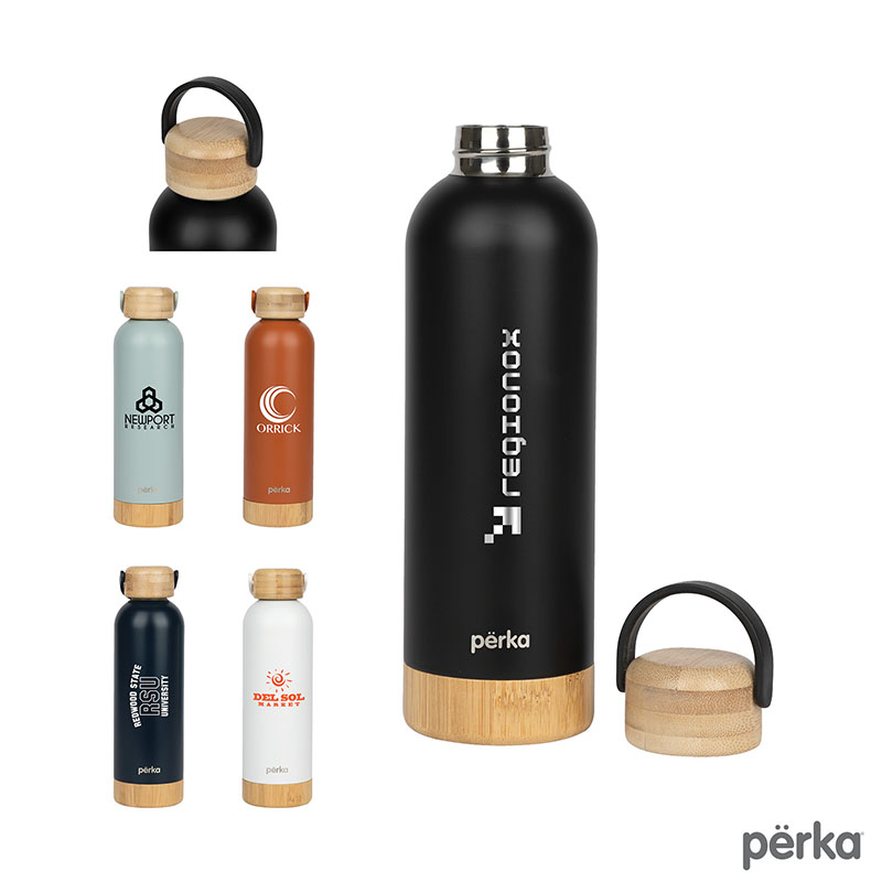 Picture of Perka Dresden 18 oz. Double Wall, Stainless Steel Water Bottle