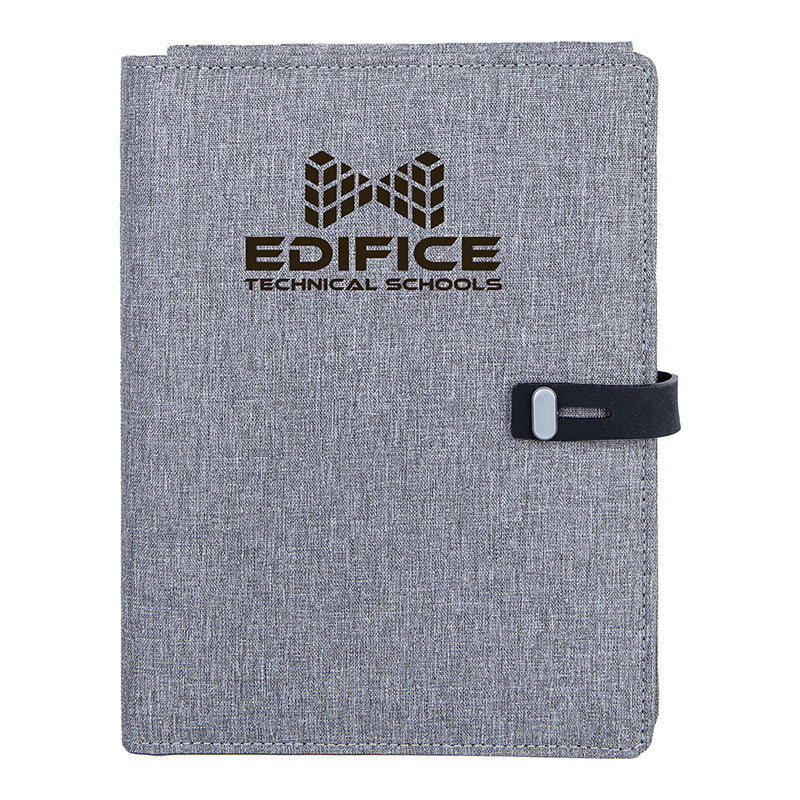 Picture of Binghamton RPET Padfolio w/ Wireless Phone Charger