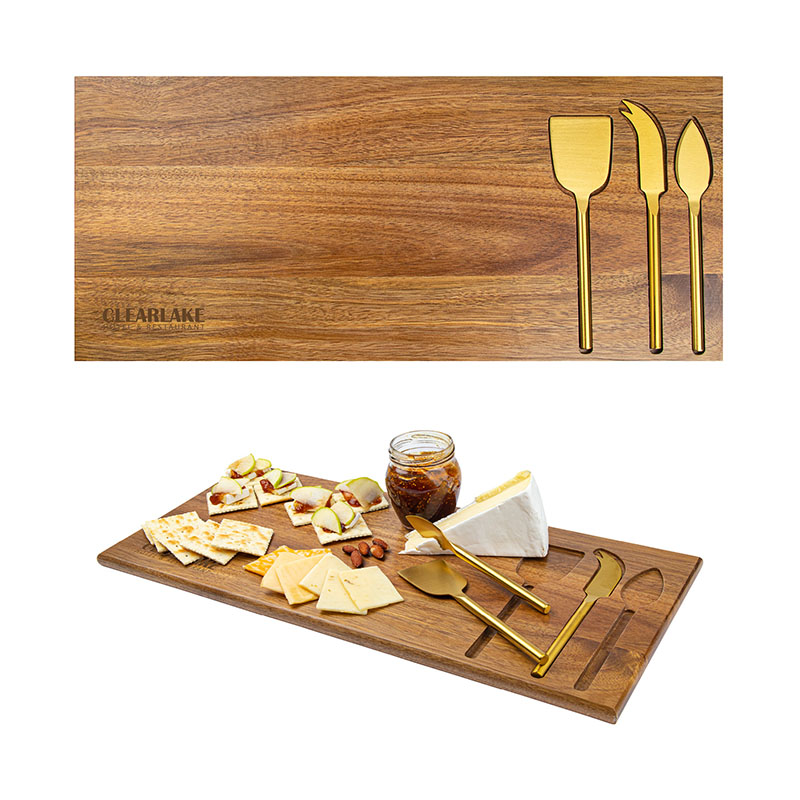 Picture of Wright 4-Piece Acacia Wood Serving Set