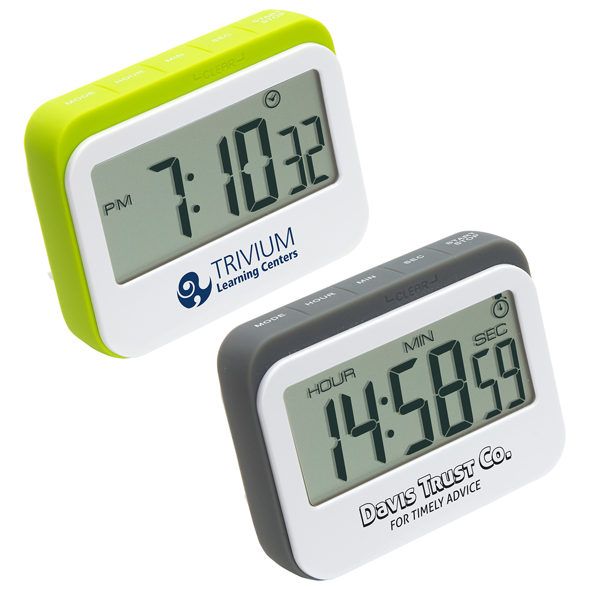 Picture of Soft Touch Widescreen Kitchen Timer/Clock