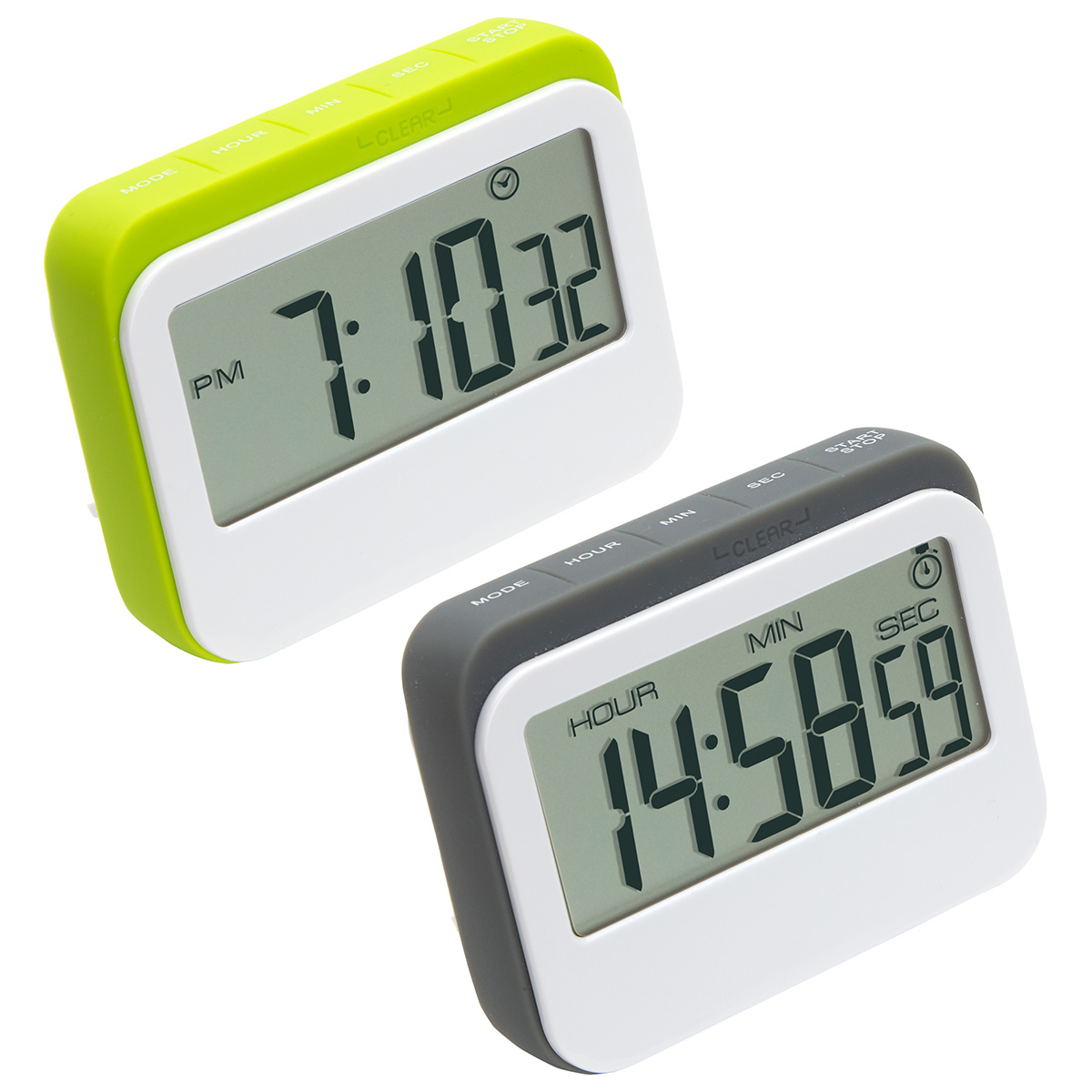 Picture of Soft Touch Widescreen Kitchen Timer/Clock