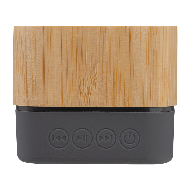 Picture of Cadence Bamboo Wireless Light-Up Speaker