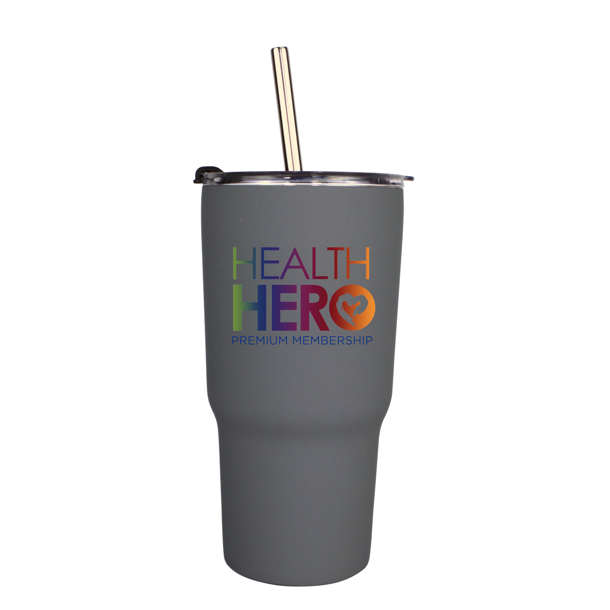Picture of 20 Oz. Halcyon® Tumbler w/Stainless Straw & Flip Top Lid (Full Color Digital)