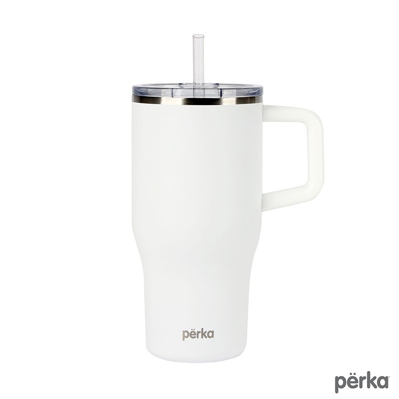 Picture of Perka Myrton 20 oz. Double Wall, Recycled Stainless Steel Travel Mug