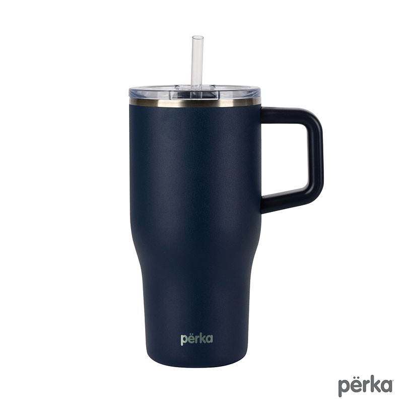 Picture of Perka Myrton 20 oz. Double Wall, Recycled Stainless Steel Travel Mug