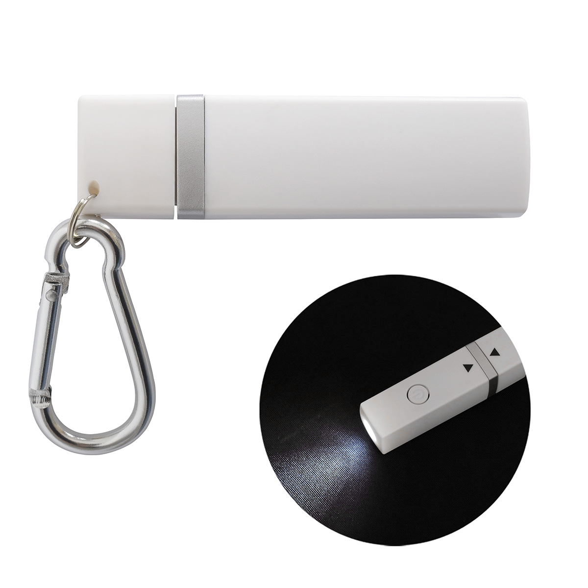 Picture of Best Buddy Tools ® Carabiner Alarm LED Key Light
