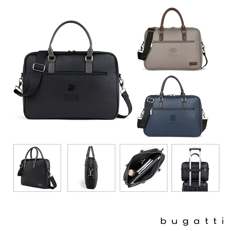 Picture of Bugatti Contrast Collection Briefcase