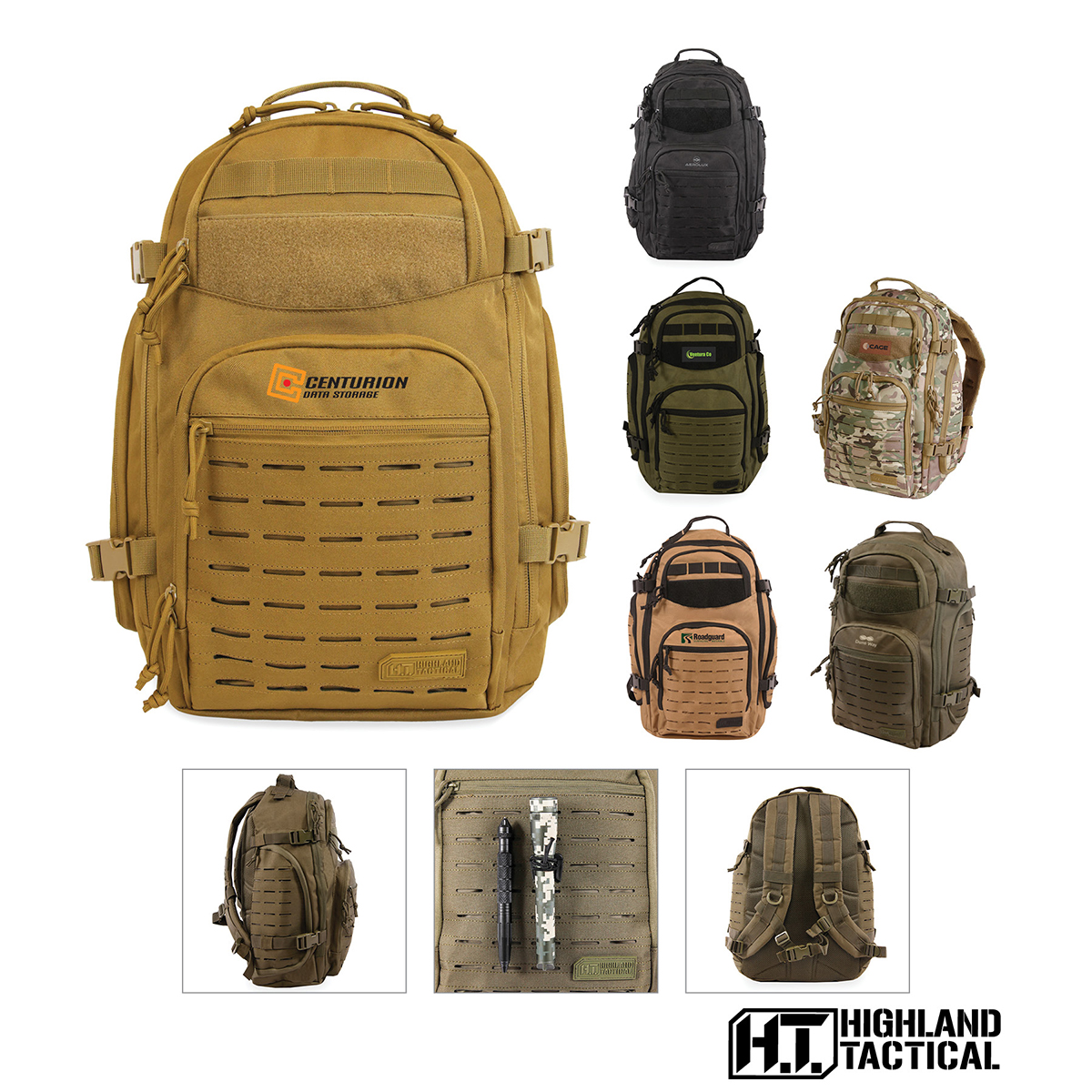 Picture of Highland Tactical Roger Laptop Backpack