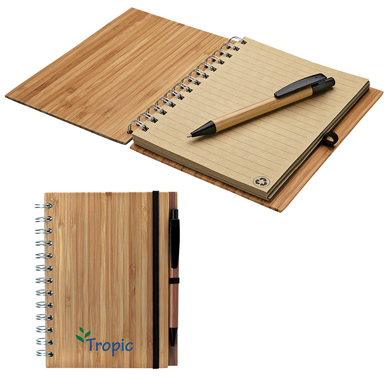 Picture of Albany Bamboo Notebook & Pen