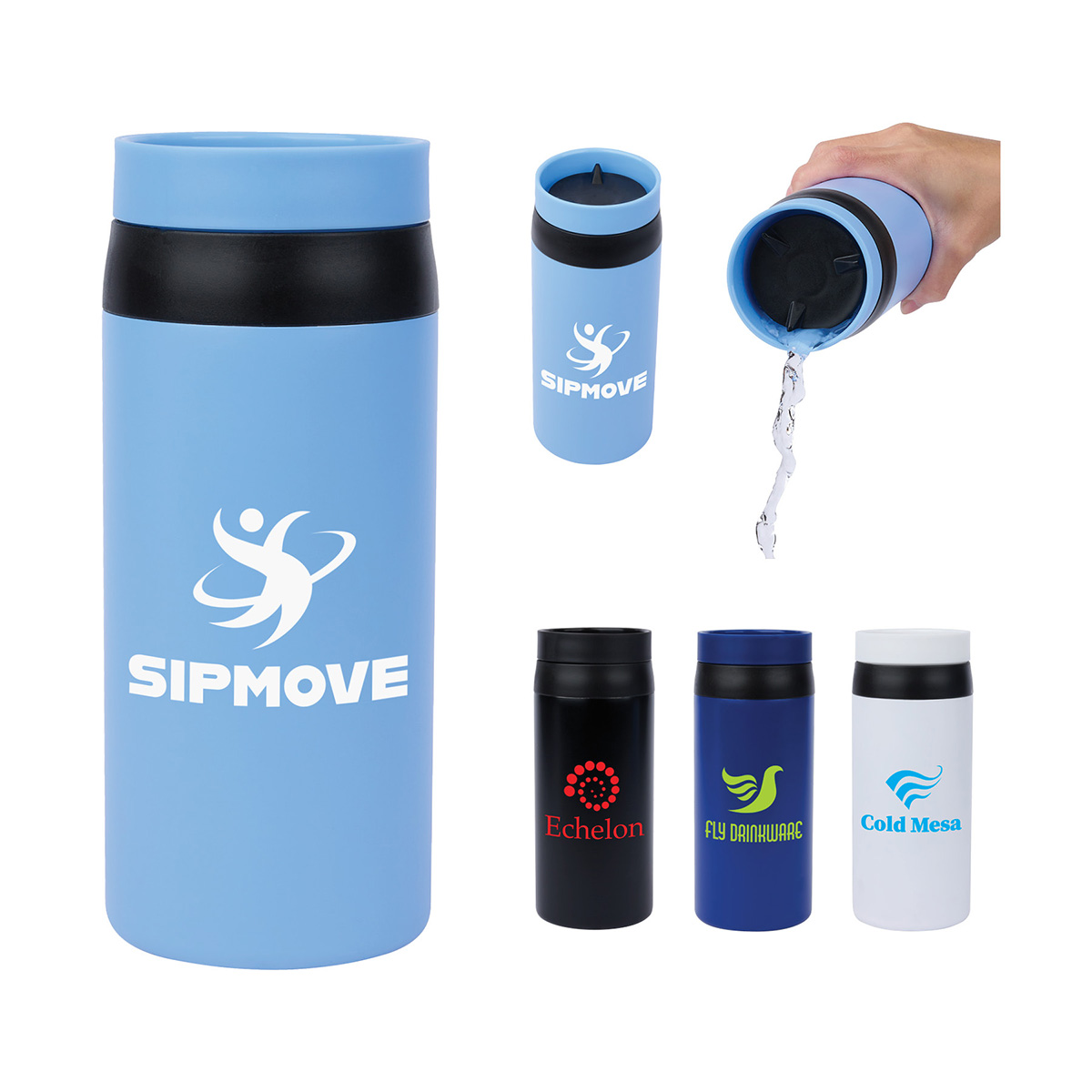 Picture of Leo 12 oz. Double Wall Steel, Vacuum 360 Tumbler