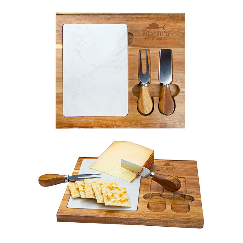 Picture of Carson 4-Piece Acacia Wood Cheese Set