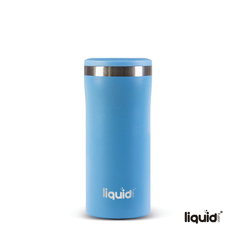 Picture of Liquid Fusion 12 oz. Double Wall, Stainless Steel Skinny Can Cooler