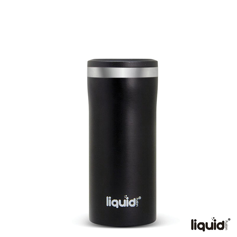 Picture of Liquid Fusion 12 oz. Double Wall, Stainless Steel Skinny Can Cooler