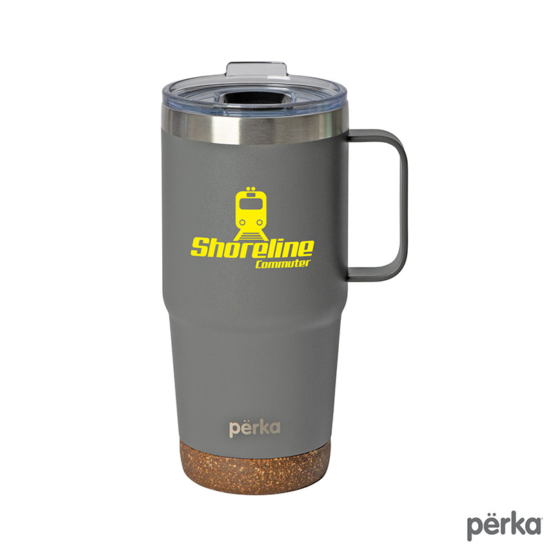 Picture of Perka Bartlett 24 oz. Double Wall, Stainless Steel Stacking Mug