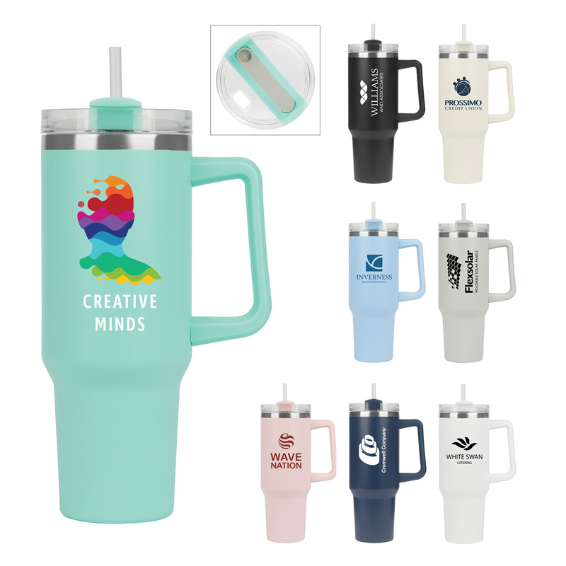 Picture of Riley 40 oz. Double Wall Stainless Steel Travel Mug