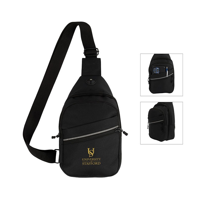 Picture of Cresthill Recycled (RPET) Crossbody Sling Bag